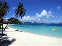 Beach at Peter Island Resort