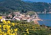 The coastline of Arillas, Corfu