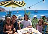Family dining by the sea, Kiotari, Rhodes
