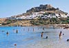 Family fun on the beach, Stegna, Rhodes