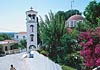 Church grounds, Tholos, Rhodes